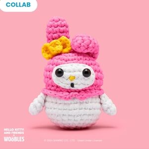 New Woobles My Melody Crochet Kit for Beginners